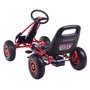 Kart, Kidscare, Racer Air, Cu pedale, Cu scaun reglabil, Pana in 30 kg, 3 ani+, Rosu - 3