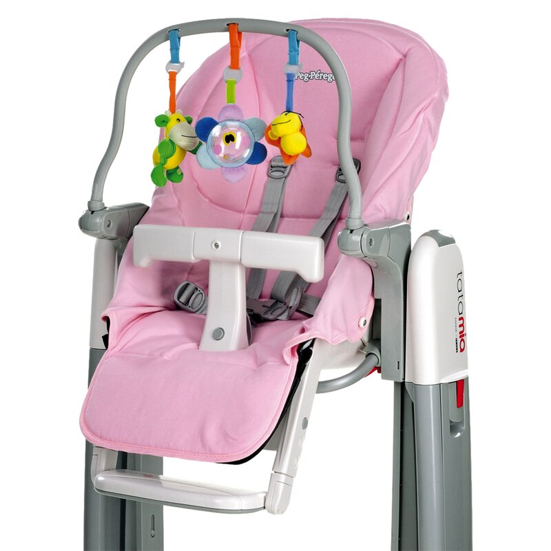 Peg perego - accesoriu scaun de masa tatamia si siesta, roz
