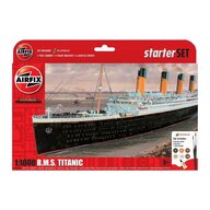 Airfix - Kit constructie Nava de croaziera R.M.S. Titanic Gift Set, scara 1:1000