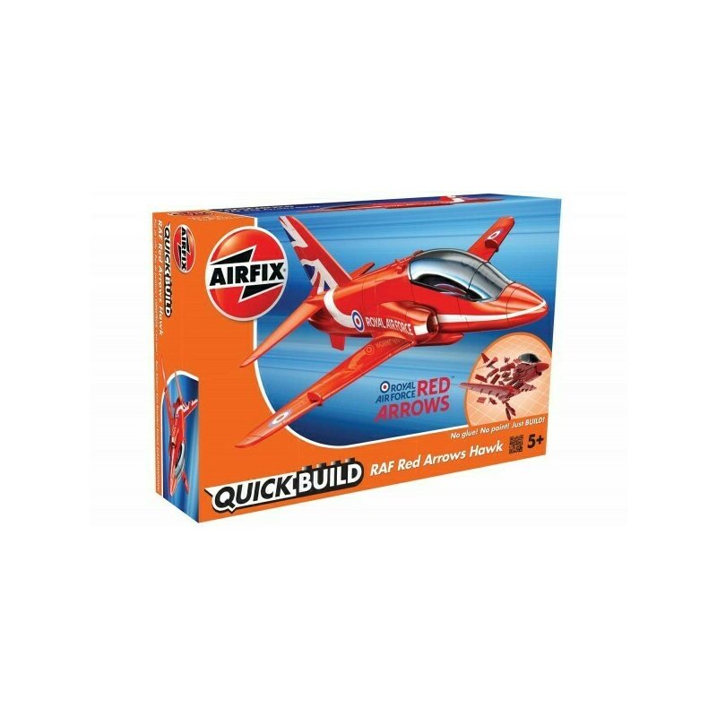 Airfix - kit constructie quick build raf arrows hawk, red