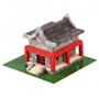 Wise Elk - Kit constructie caramizi Casa chinezeasca, 600 piese reutilizabile - 1