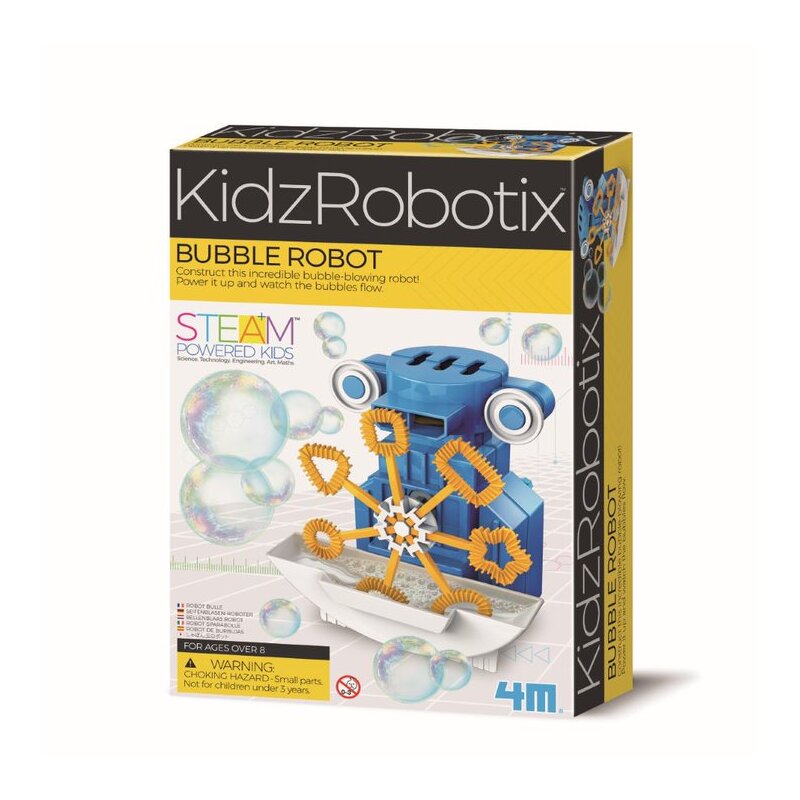 Kit constructie robot - Bubble Robot, Kidz Robotix