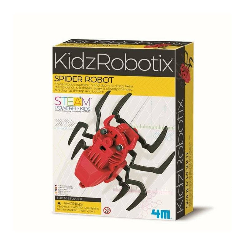 Kit constructie robot - Spider Robot, Kidz Robotix