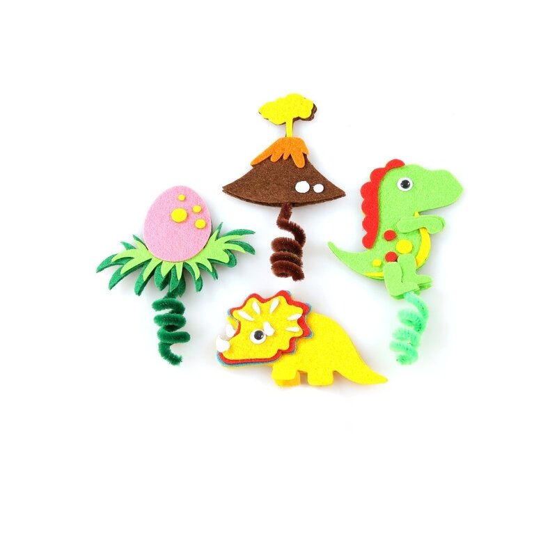 Jack in the box - set creativ dinozaurii 3 in 1