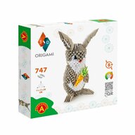 Alexander toys - Kit Origami 3D Iepuras +8 ani, Alexander Games
