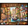 Simba - Pictura pe numere In Venetia pe canale , Schipper , 3 tablouri, Multicolor - 7