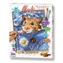 Simba - Pictura pe numere Mucki un hamster pasager , Schipper, Multicolor - 4