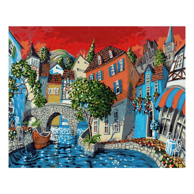 Simba - pictura pe numere the european melody , schipper, multicolor