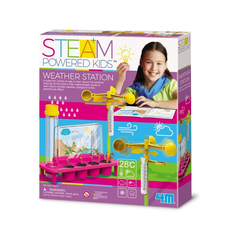 Kit stiintific Statia Meteo, STEAM Kids