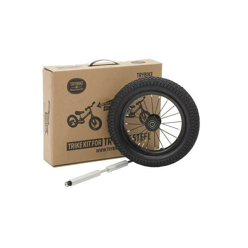 Trybike - accesoriu kit tricicleta fara pedale, negru