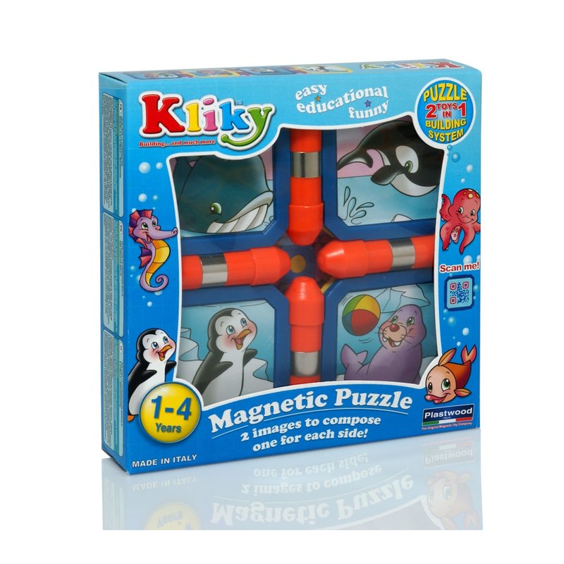 Supermag - Kliky - Puzzle magnetic Animale marine