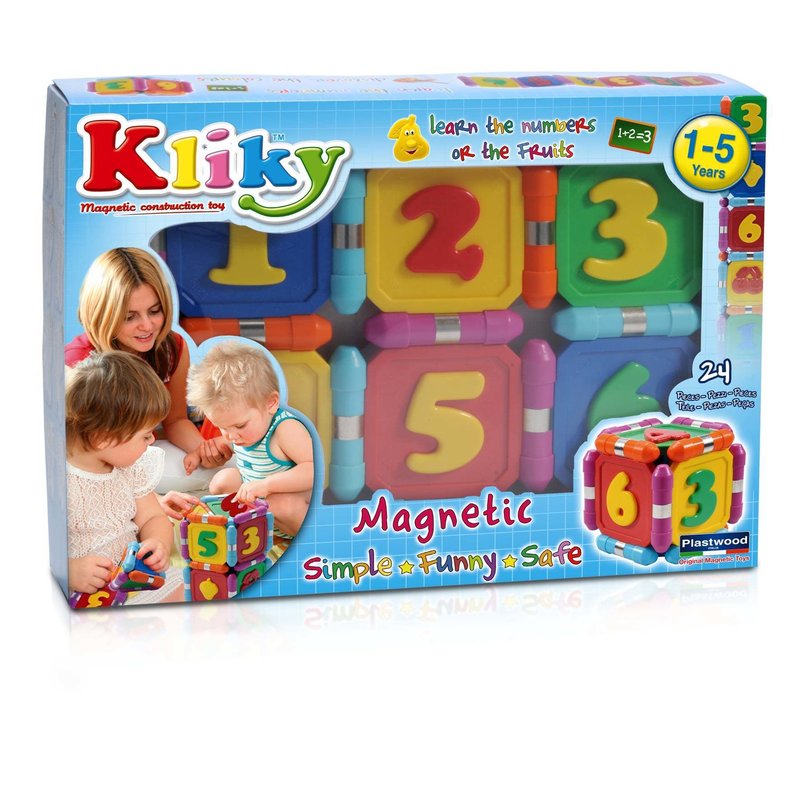 Supermag - kliky - set magnetic sa invatam numerele
