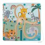 Labirint magnetic, Free2Play, Cu bile, Din lemn, Dezvolta abilitatile motorii, Stimuleaza concentrarea si rabdarea, 22,5x22x5 cm, 36 luni+, Multicolor - 1