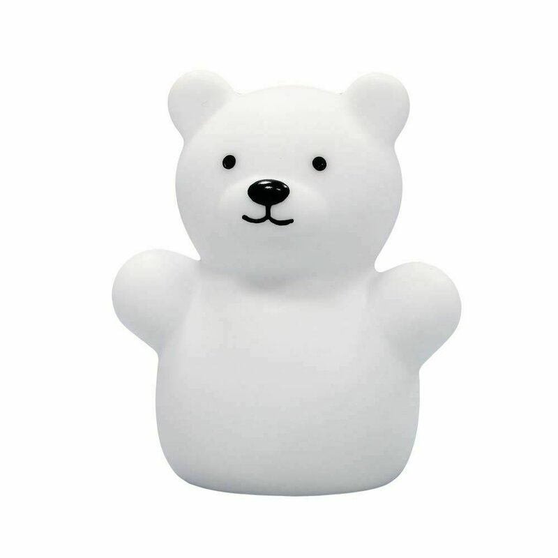 Reer - lampa de veghe cu led, forma ursulet, alba, lumilu mini zoo bear, 52330