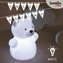 Lampa de veghe cu LED, forma ursulet, alba, Lumilu Mini Zoo Bear, Reer 52330 - 3
