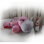 Lampa de veghe plus Fisher Price by Mattel Newborn Hipopotam roz - 4