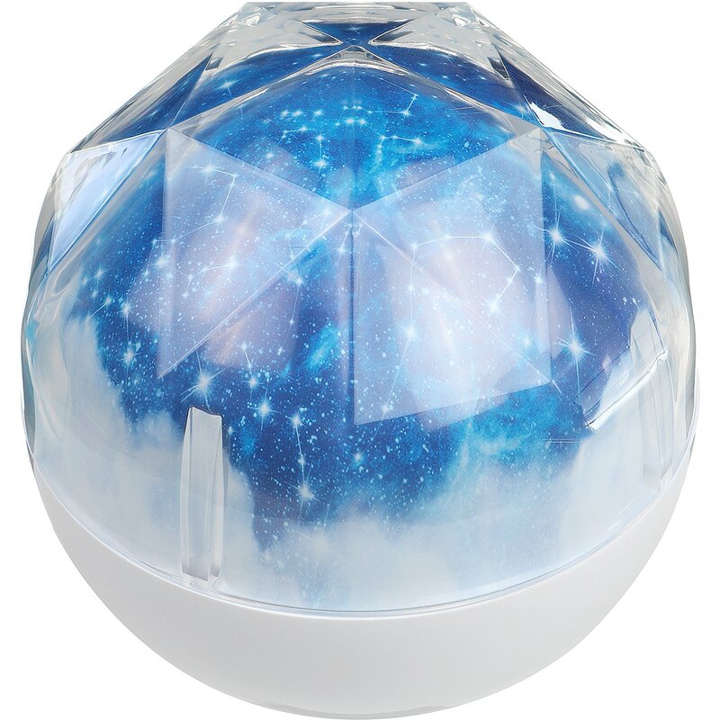 Bambinice - lampa de veghe diamond cu proiector, alb