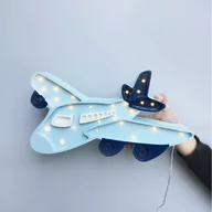 Little lights - Lampa  Avion, Light Blue