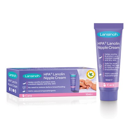 HPA   Lanolina crema pentru mameloane Lansinoh - 10 ml.
