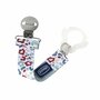 Lant pentru suzeta, Chicco, Fashion, Model fata-verso, Universal, Multicolor - 1