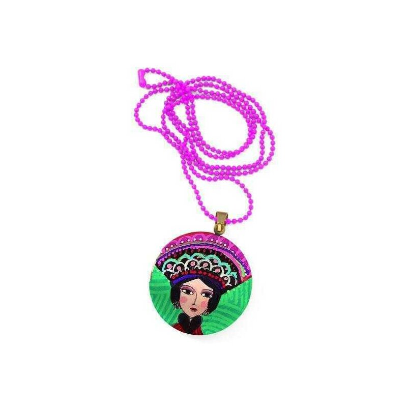 Djeco - Accesoriu Lantisor cu pandantiv Printesa , Lovely surprise