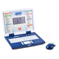 Laptop educational pentru copii, 65 de functii interactive, Jokomisiada, ZA3321 NI, Albastru