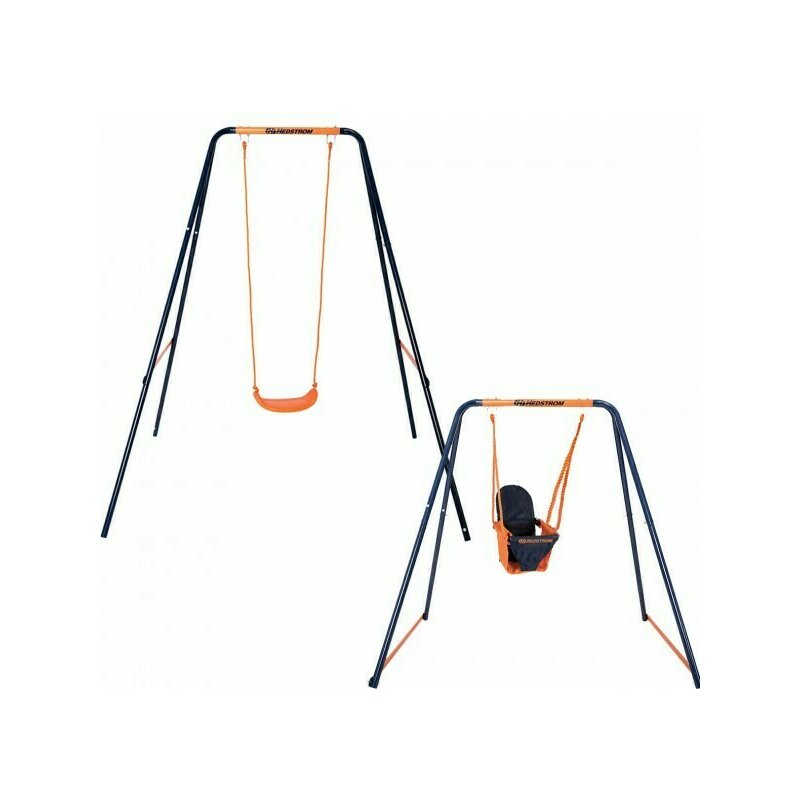 Mvs - leagan 2 in 1 pentru bebelusi si copii din metal