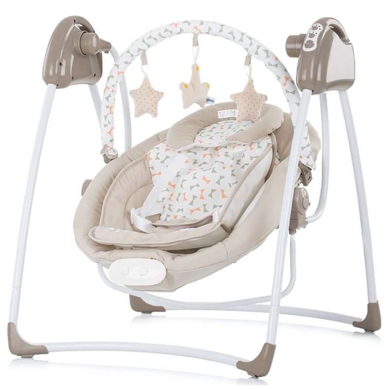 Chipolino - leagan electric si balansoar paradise beige ribbon
