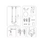 Leagan modular, Edu Play, Do Re Mi, Pentru copii, 3in1, Pentru interior-exterior, Greutate maxima suportata 30 kg, 6 luni-7 ani, Multicolor - 7
