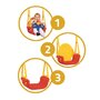 Leagan modular, Edu Play, Do Re Mi, Pentru copii, 3in1, Pentru interior-exterior, Greutate maxima suportata 30 kg, 6 luni-7 ani, Multicolor - 6