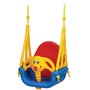 Leagan modular, Edu Play, Jumbo, Pentru copii, 3in1, Pentru interior-exterior, Greutate maxima suportata 30 kg, 6 luni-7 ani, Multicolor - 2