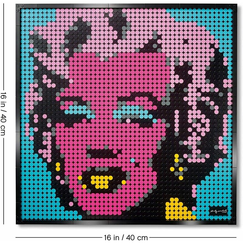 LEGO - Set de constructie Andy Warhols Marilyn Monroe , ® Art , 2020, Multicolor