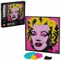 LEGO - Set de constructie Andy Warhols Marilyn Monroe , ® Art , 2020, Multicolor - 4