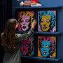 LEGO - Set de constructie Andy Warhols Marilyn Monroe , ® Art , 2020, Multicolor - 5