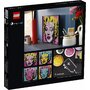LEGO - Set de constructie Andy Warhols Marilyn Monroe , ® Art , 2020, Multicolor - 6