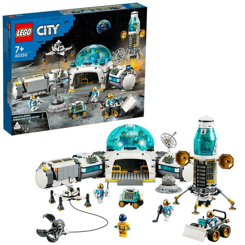 Lego - CITY BAZA DE CERCETARE SELENARA 60350