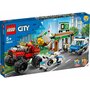 LEGO - Set de joaca Camionul gigant de politie si atacul armat , ® City, Multicolor - 2