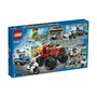 LEGO - Set de joaca Camionul gigant de politie si atacul armat , ® City, Multicolor - 9