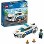 LEGO - Set de constructie Masina de politie pentru patrulare , ® City, Multicolor - 4