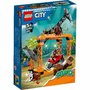 Lego - CITY STUNTZ PROVOCAREA DE CASCADORII ATACUL RECHINULUI 60342 - 1