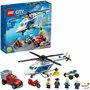 LEGO - Set de joaca Urmarire cu elicopterul politiei , ® City, Multicolor - 5