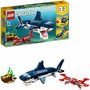 Lego - Set de constructie Creaturi marine din adancuri , ® Creator , 3 in 1, Multicolor - 5