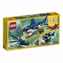 Lego - Set de constructie Creaturi marine din adancuri , ® Creator , 3 in 1, Multicolor - 8