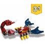 LEGO - Set de constructie Dragon de foc 3 in 1 ® Creator, Multicolor - 1