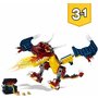 LEGO - Set de constructie Dragon de foc 3 in 1 ® Creator, Multicolor - 6