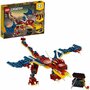 LEGO - Set de constructie Dragon de foc 3 in 1 ® Creator, Multicolor - 7