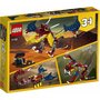 LEGO - Set de constructie Dragon de foc 3 in 1 ® Creator, Multicolor - 9
