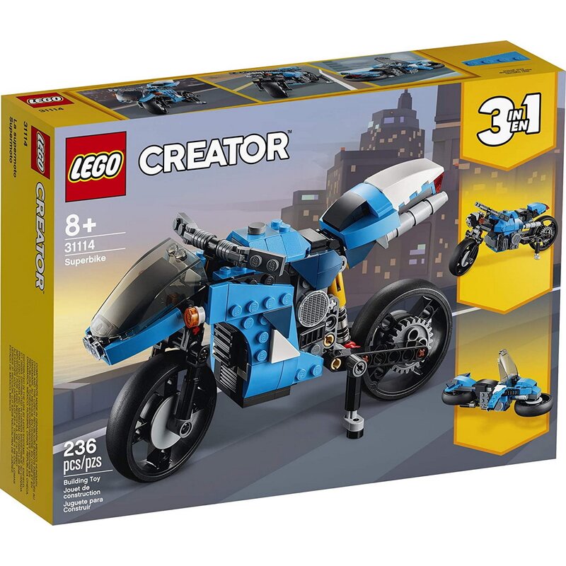 Lego - creator super motocicleta 31114