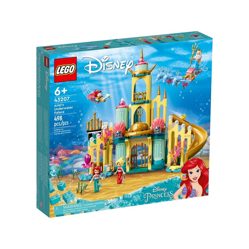 Lego - DISNEY PRINCESS PALATUL SUBACVATIC A LUI ARIEL 43207