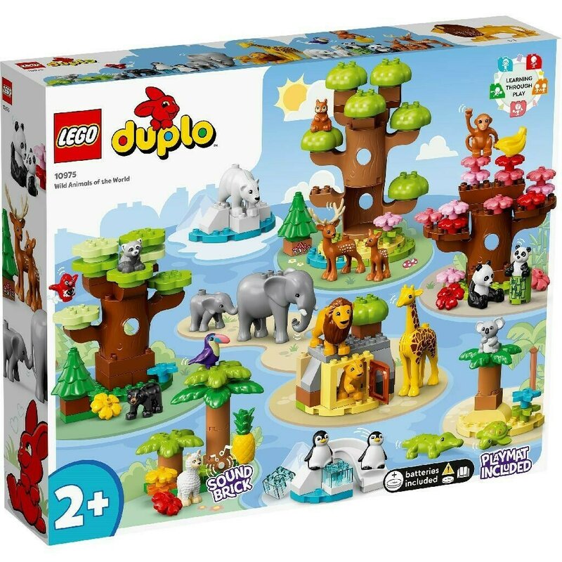 LEGO DUPLO ANIMALELE SALBATICE ALE LUMII 10975